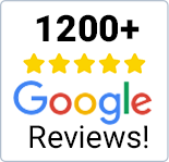 1200 google reviews